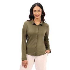 BlissClub Womens Cotton Pro Classic Shirt